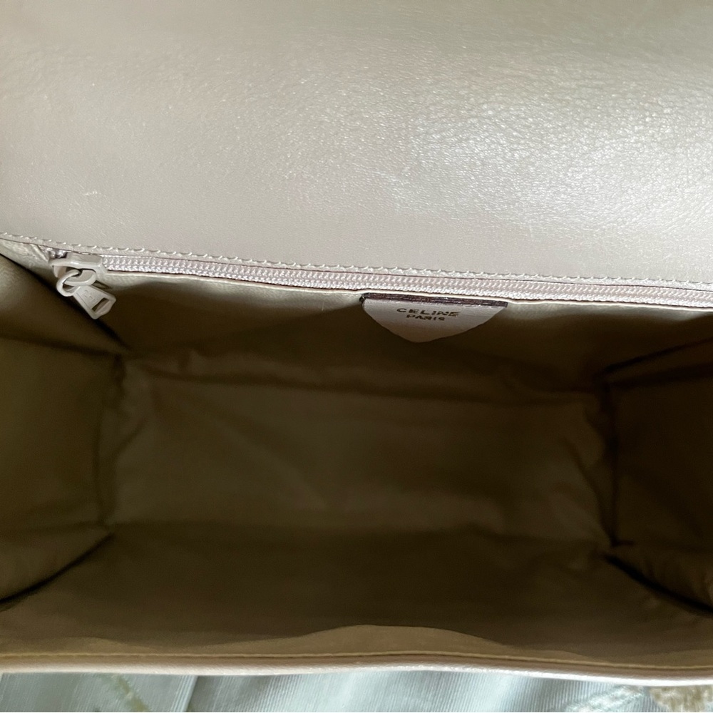 Celine beige Leather Shoulder Bag - Picture 10 of 10